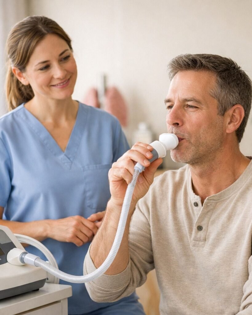 respiratory therapist home service